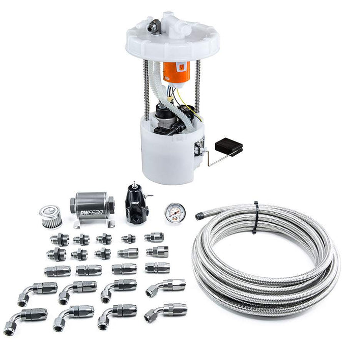 DW400 Pump Module + Return Kit SS CPE<br>06-11 Honda Civic Si K20 8th Gen