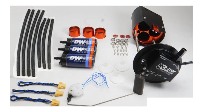 X3 Module + DW400 Pumps<br>05-18 Chevy Silverado/GMC Sierra 1500(exc 4.3/8.1/6.6L)