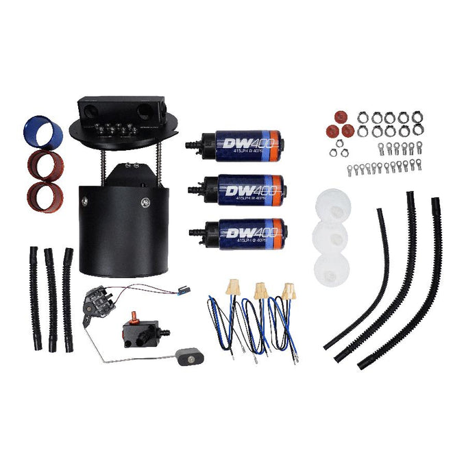 X3 Series Fuel Pump Module w/ Triple DW400 Fuel Pumps<br>11-24 Ford Mustang