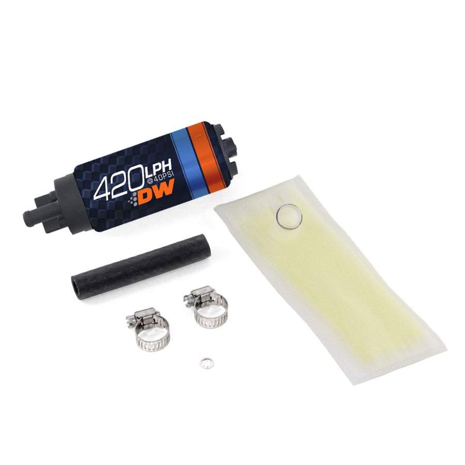 DW420 series, 420lph in-tank fuel pump w/ install kit<br>94-01 Acura Integra, 92-00 Honda Civic