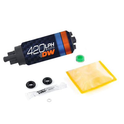 DW420 series, 420lph in-tank fuel pump w/ install kit<br>95-98 Mitsubishi Eclipse turbo AWD, 03-06 Evo 8 9