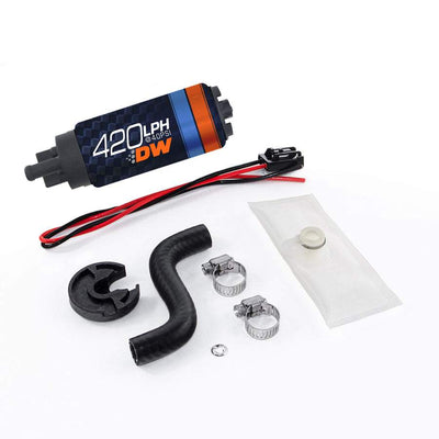 DW420 series, 420lph in-tank fuel pump w/ install kit<br>85-97 Ford Mustang