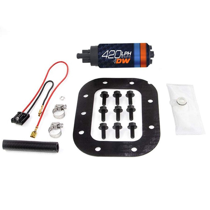DW420 series, 420lph in-tank fuel pump w/ install kit<br>84-85 Chevy Corvette 5.7L