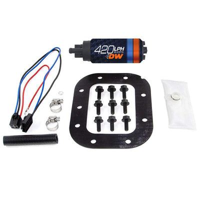 DW420 series, 420lph in-tank fuel pump w/ install kit<br>86-89 Chevy Corvette 5.7L