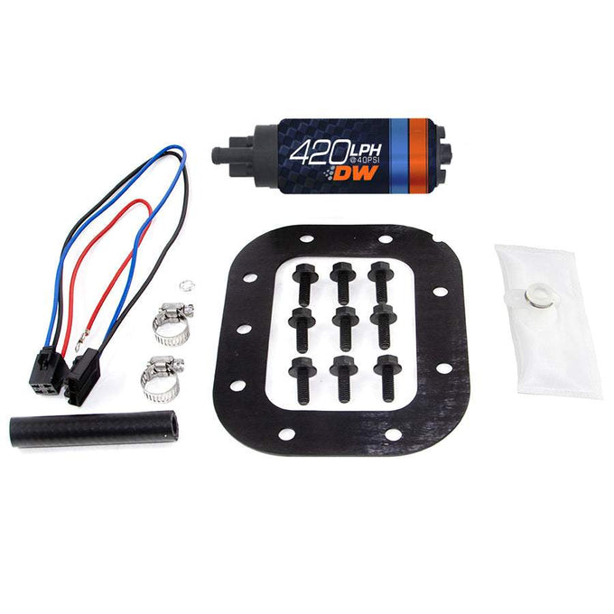 DW420 series, 420lph in-tank fuel pump w/ install kit<br>86-89 Chevy Corvette 5.7L