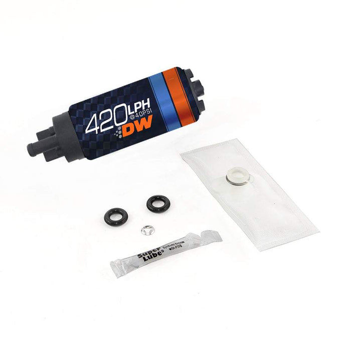 DW420 series, 420lph in-tank fuel pump w/ install kit<br>06-11 Honda Civic Excludes Si