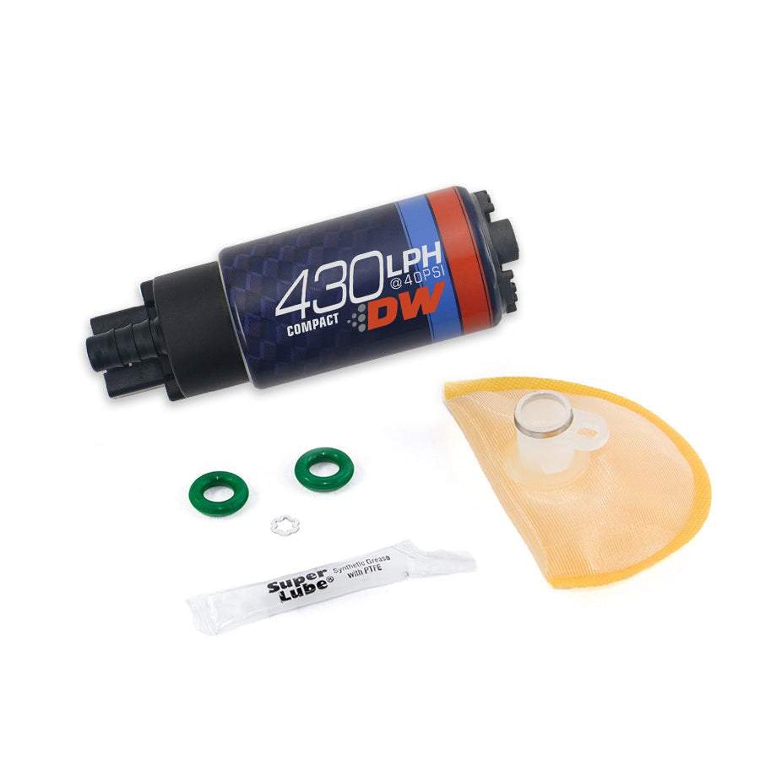 DW430c, 430lph compact fuel pump<br>07-13 Holden Commodore IV Gen 6.0L V8