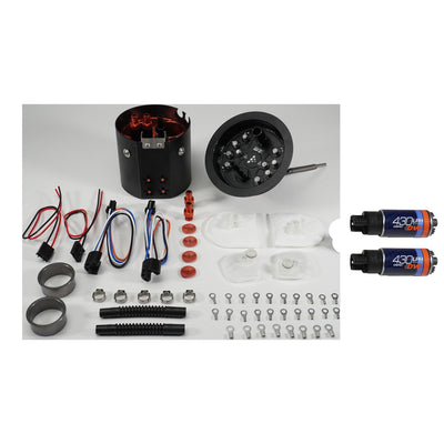 X2 Dual Pump Module with Dual DW430 Fuel Pumps<br>06-13 BMW E9X/E8X