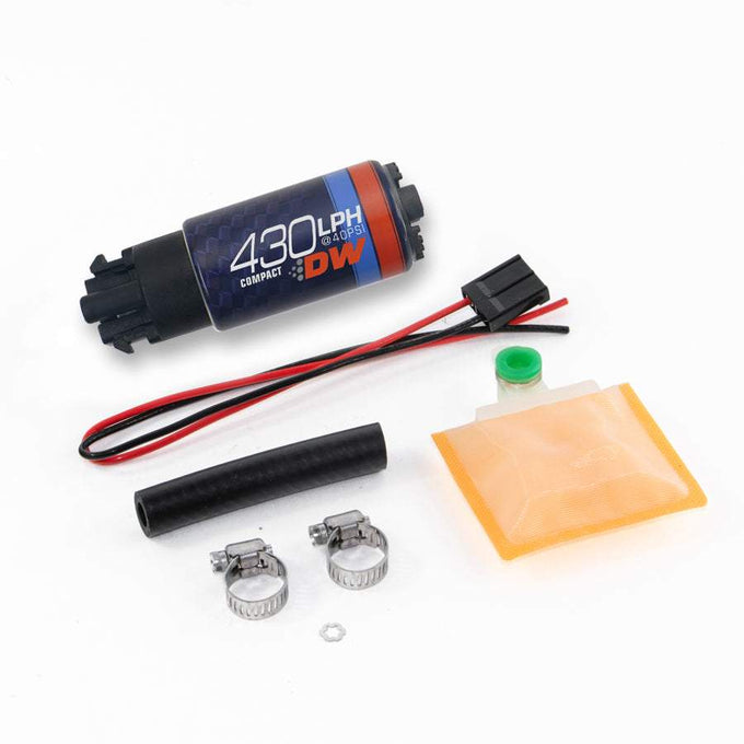 DW430c, 430lph fuel pump with clips w/ install kit<br>Universal