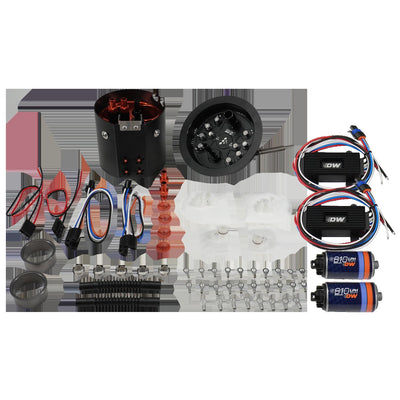 X2 Dual Pump Module with Dual DW810 Brushless Fuel Pumps<br>06-13 BMW E9X/E8X
