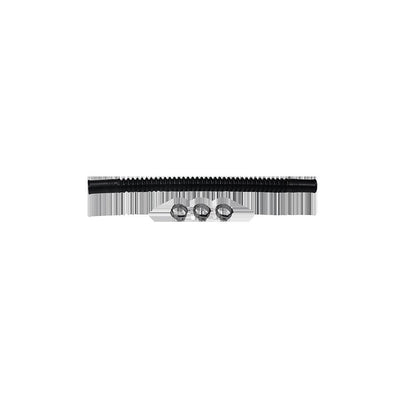 Convoluted Tubing<br>200mm Length x 8mm ID Side 1 x 8mm ID Side 2, Black
