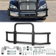 Steel Front Bumper Grille Deer Guard+Brackets <br>22-24 Kenworth T680 Black