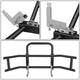 Front Bumper Grille Deer Guard+Brackets <br>08-16 International ProStar Black
