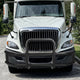 Front Bumper Grille Deer Guard+Brackets <br>08-16 International ProStar Black