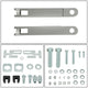 Front Bumper Grille Deer Guard+Brackets <br>07-21 Kenworth T660 T680 Chrome