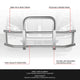 Steel Front Bumper Grille Deer Guard+Brackets <br>22-24 Kenworth T680 Chrome