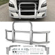 Front Bumper Grille Deer Guard+Brackets <br>18-23 Freightliner Cascadia Chrome