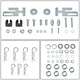Front Bumper Grille Deer Guard+Brackets <br>18-23 Freightliner Cascadia Chrome