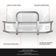 Front Bumper Grille Deer Guard+Brackets <br>08-17 Freightliner Cascadia Chrome