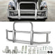 Front Bumper Grille Deer Guard+Brackets <br>04-17 Volvo VNL 430 630 670 Chrome
