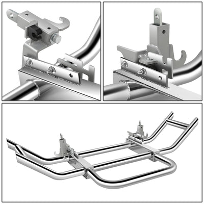 Front Bumper Grille Deer Guard+Brackets <br>04-17 Volvo VNL 430 630 670 Chrome