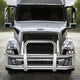 Front Bumper Grille Deer Guard+Brackets <br>04-17 Volvo VNL 430 630 670 Chrome
