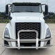 Heavy-Duty Front Bumper Grille Deer Guard+Brackets <br>18-25 Volvo VNL Chrome