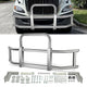 Front Bumper Grille Deer Guard+Brackets <br>08-16 International ProStar Chrome