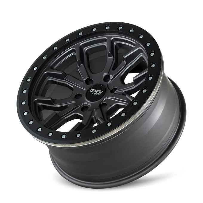 Dt-1 9303 17x9 in Satin Gunmetal Wheel <br> 5x114.3 Bolt Pattern / -12mm Offset / 72.6mm Hub