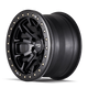 Dt-1 9303 17x9 in Satin Black Wheel <br> 5x127 Bolt Pattern / -12mm Offset / 78.1mm Hub