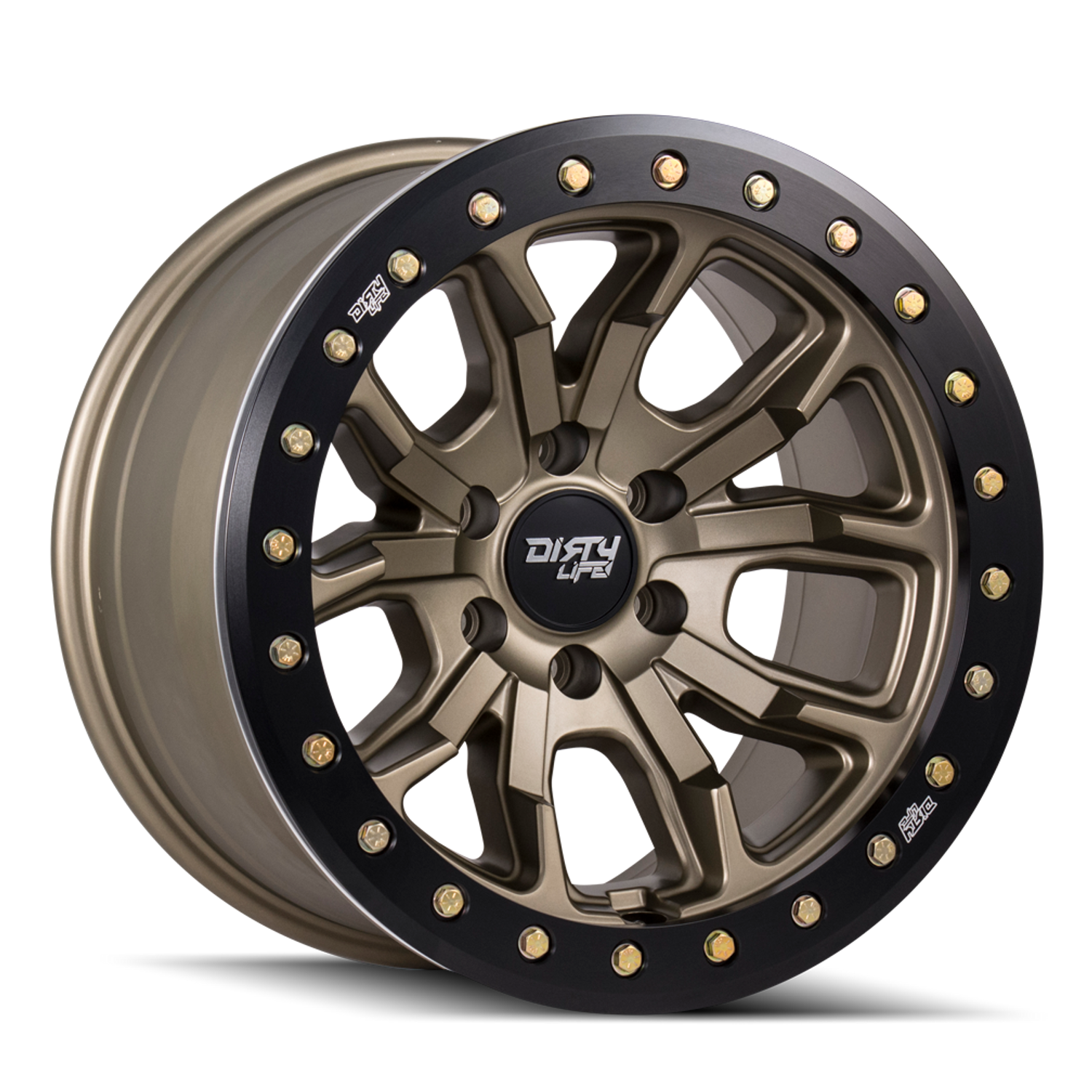 Dt-1 9303 17x9 in Satin Bronze Wheel <br> 5x127 Bolt Pattern / -12mm Offset / 78.1mm Hub