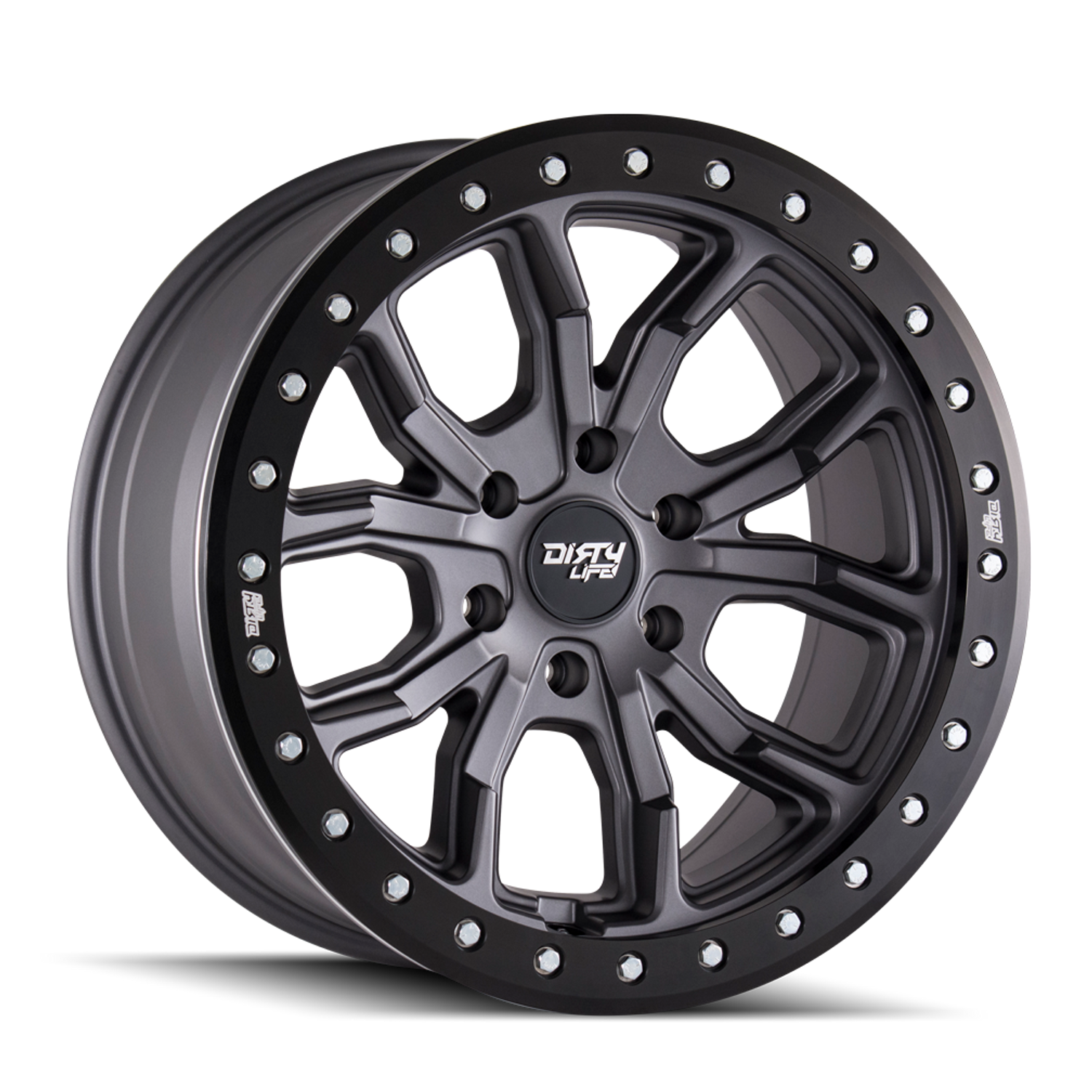 Dt-1 9303 17x9 in Satin Gunmetal Wheel <br> 5x127 Bolt Pattern / -38mm Offset / 78.1mm Hub