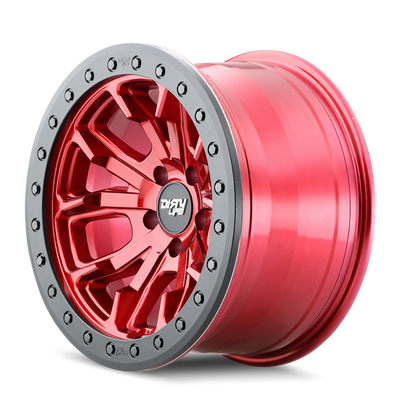 Dt-1 9303 17x9 in Crimson Candy Red Wheel <br> 5x127 Bolt Pattern / -12mm Offset / 78.1mm Hub