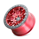 Dt-1 9303 17x9 in Crimson Candy Red Wheel <br> 5x127 Bolt Pattern / -12mm Offset / 78.1mm Hub