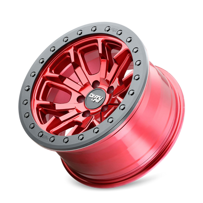 Dt-1 9303 17x9 in Crimson Candy Red Wheel <br> 5x127 Bolt Pattern / -12mm Offset / 78.1mm Hub