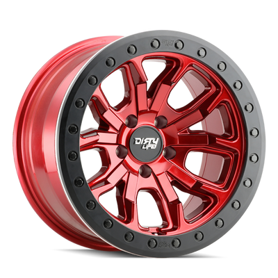 Dt-1 9303 17x9 in Crimson Candy Red Wheel <br> 5x127 Bolt Pattern / -38mm Offset / 78.1mm Hub