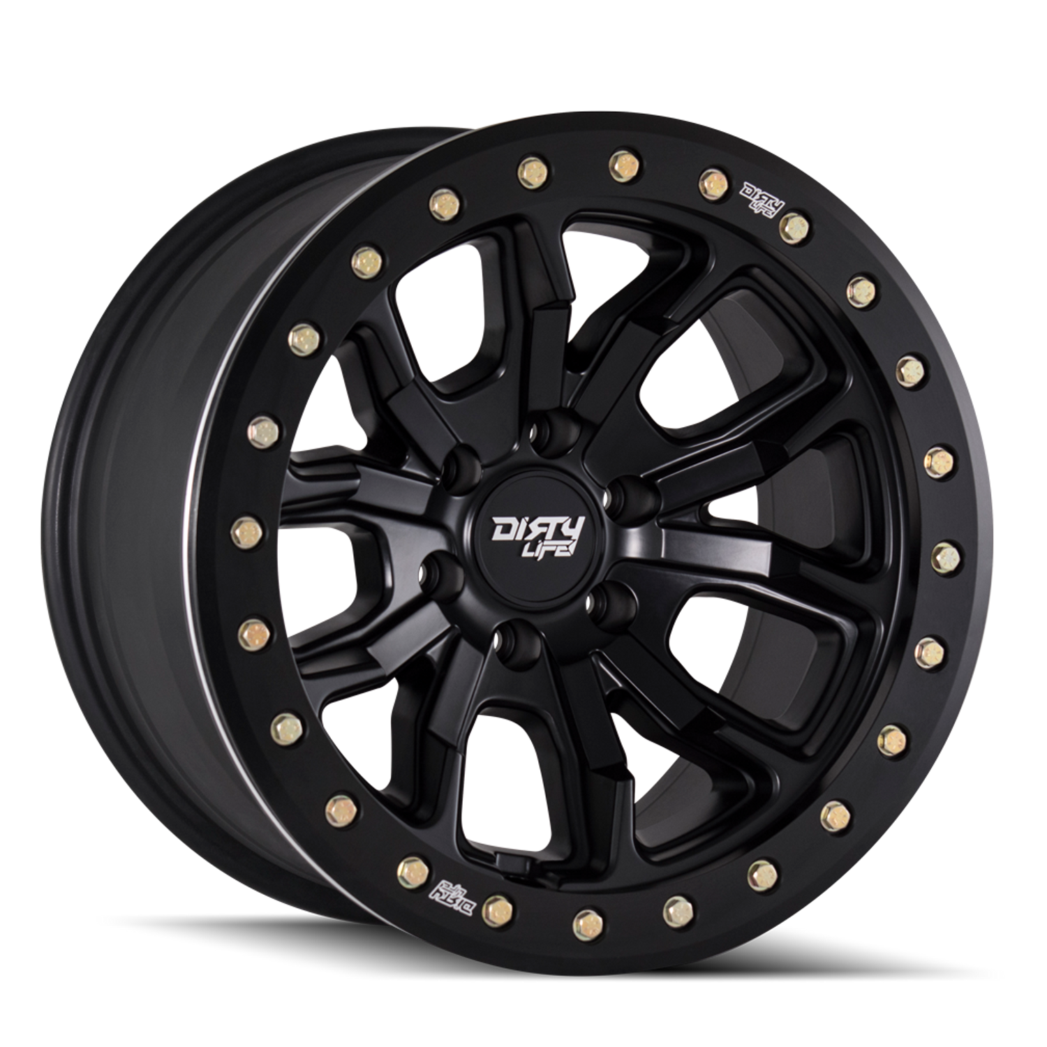 Dt-1 9303 17x9 in Satin Black Wheel <br> 8x165.1 Bolt Pattern / -12mm Offset / 130.8mm Hub