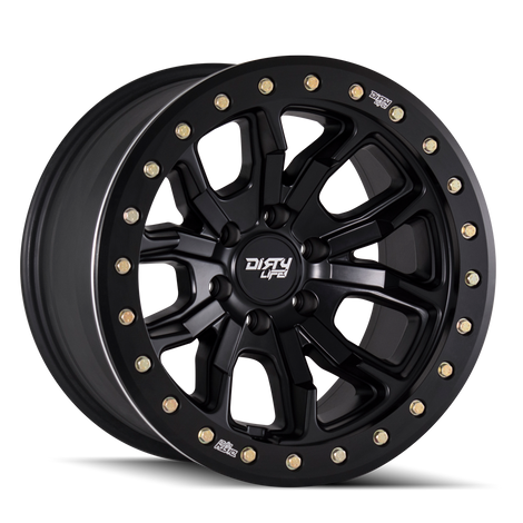 Dt-1 9303 17x9 in Satin Black Wheel <br> 8x165.1 Bolt Pattern / -12mm Offset / 130.8mm Hub