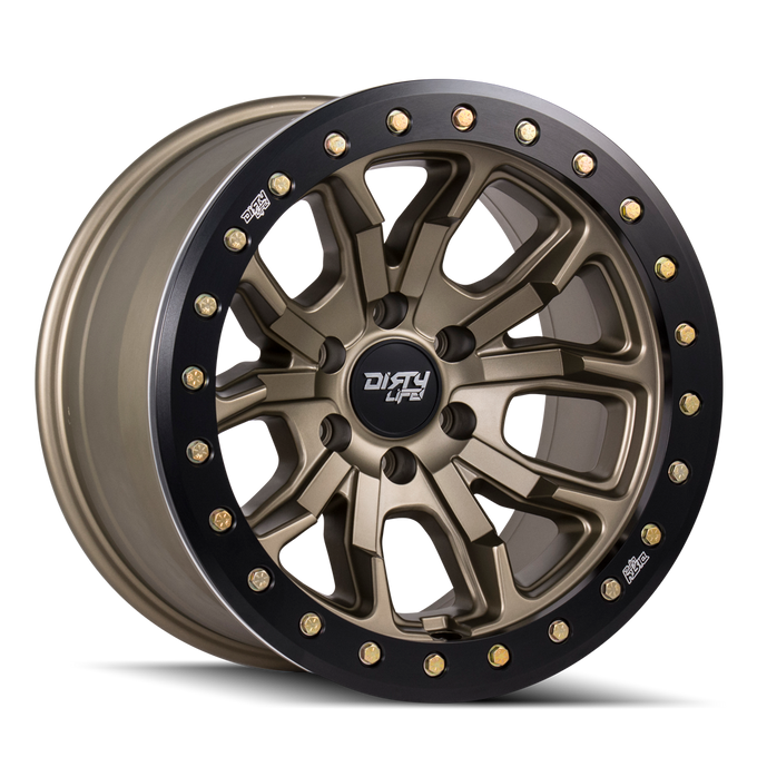 Dt-1 9303 17x9 in Satin Bronze Wheel <br> 6x139.7 Bolt Pattern / -12mm Offset / 106mm Hub