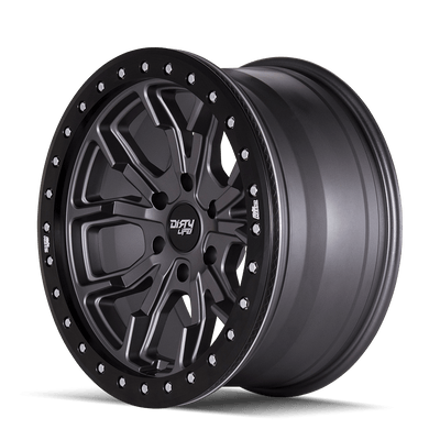 Dt-1 9303 17x9 in Satin Gunmetal Wheel <br> 6x139.7 Bolt Pattern / -12mm Offset / 106mm Hub
