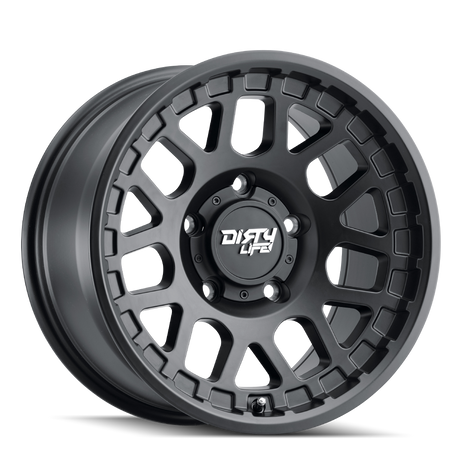 Mesa 9306 17x9 in Matte Black Wheel <br> 5x127 Bolt Pattern / -12mm Offset / 78.1mm Hub