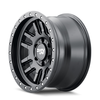 Canyon Pro 9309 17x9 in Satin Black Wheel <br> 5x127 Bolt Pattern / -12mm Offset / 71.5mm Hub