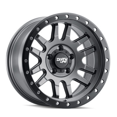Canyon Pro 9309 17x9 in Satin Graphite Wheel <br> 5x127 Bolt Pattern / -12mm Offset / 71.5mm Hub