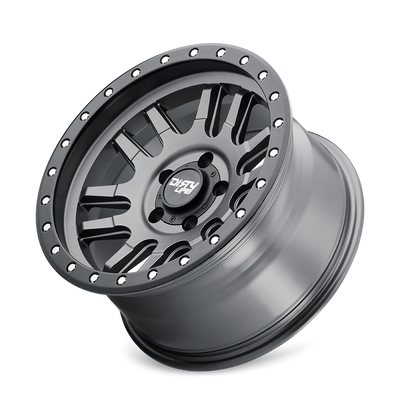 Canyon Pro 9309 17x9 in Satin Graphite Wheel <br> 5x127 Bolt Pattern / -38mm Offset / 71.5mm Hub