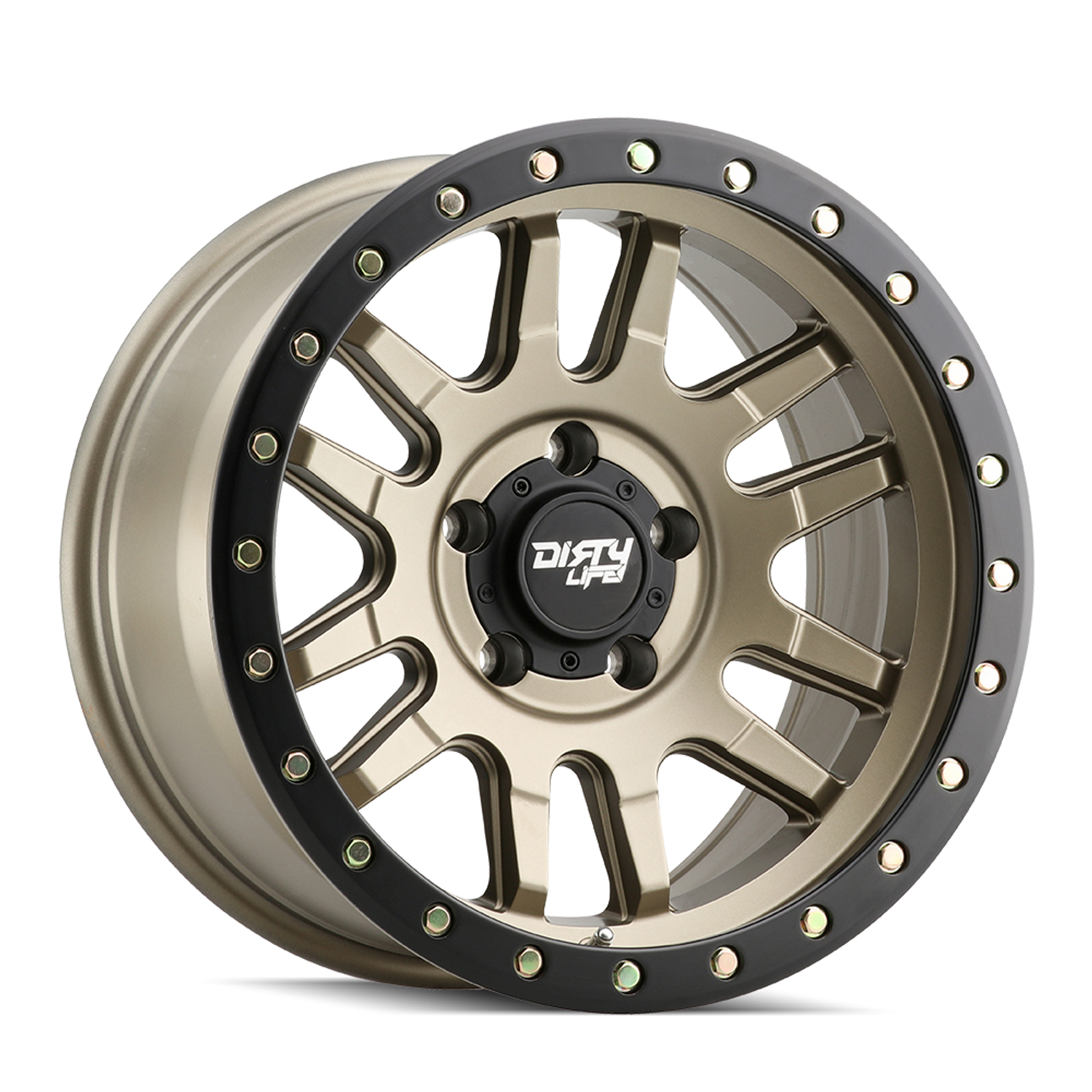Canyon Pro 9309 17x9 in Satin Gold Wheel <br> 6x139.7 Bolt Pattern / -12mm Offset / 106mm Hub