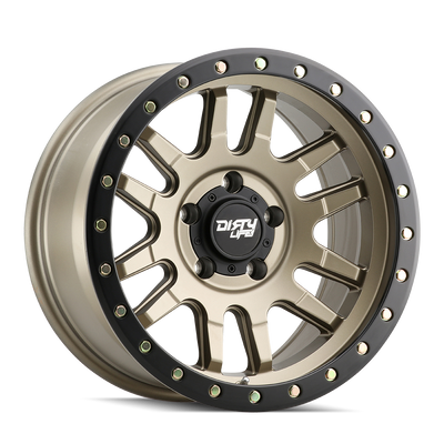 Canyon Pro 9309 17x9 in Satin Gold Wheel <br> 6x139.7 Bolt Pattern / -12mm Offset / 106mm Hub