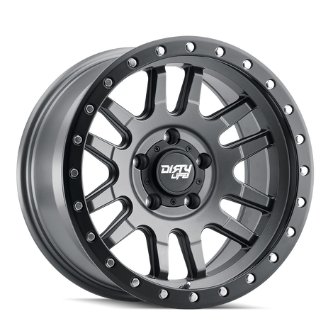 Canyon Pro 9309 17x9 in Satin Graphite Wheel <br> 6x139.7 Bolt Pattern / 0mm Offset / 106mm Hub