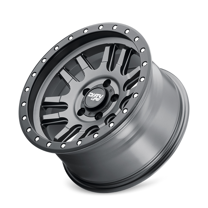 Canyon Pro 9309 17x9 in Satin Graphite Wheel <br> 6x139.7 Bolt Pattern / 0mm Offset / 106mm Hub