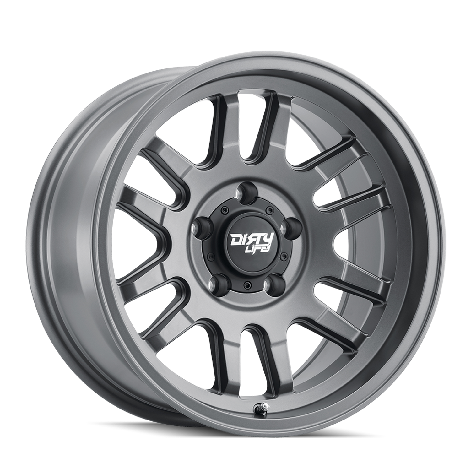 Canyon 9310 17x9 in Satin Graphite Wheel <br> 5x127 Bolt Pattern / -12mm Offset / 71.5mm Hub