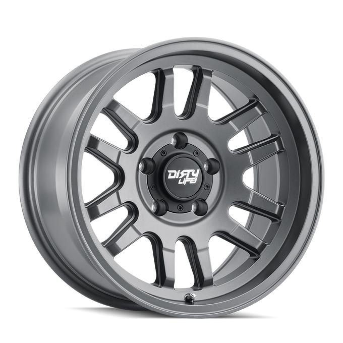 Canyon 9310 17x9 in Satin Graphite Wheel <br> 5x127 Bolt Pattern / -12mm Offset / 71.5mm Hub